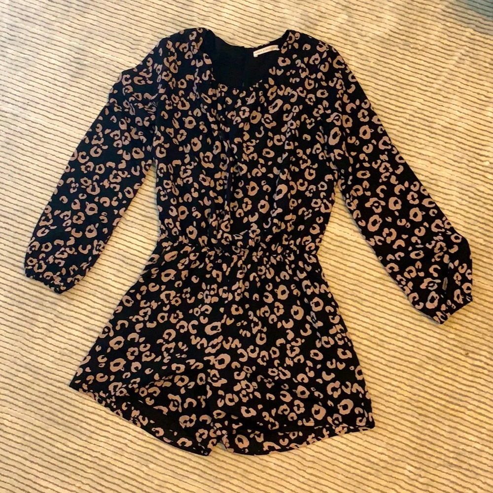 Three eighty two cheetah romper ( bought at Love )